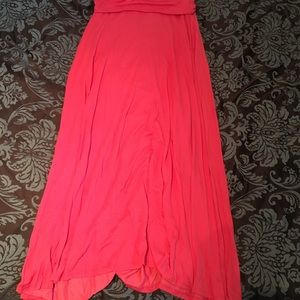 Coral Maxi Skirt